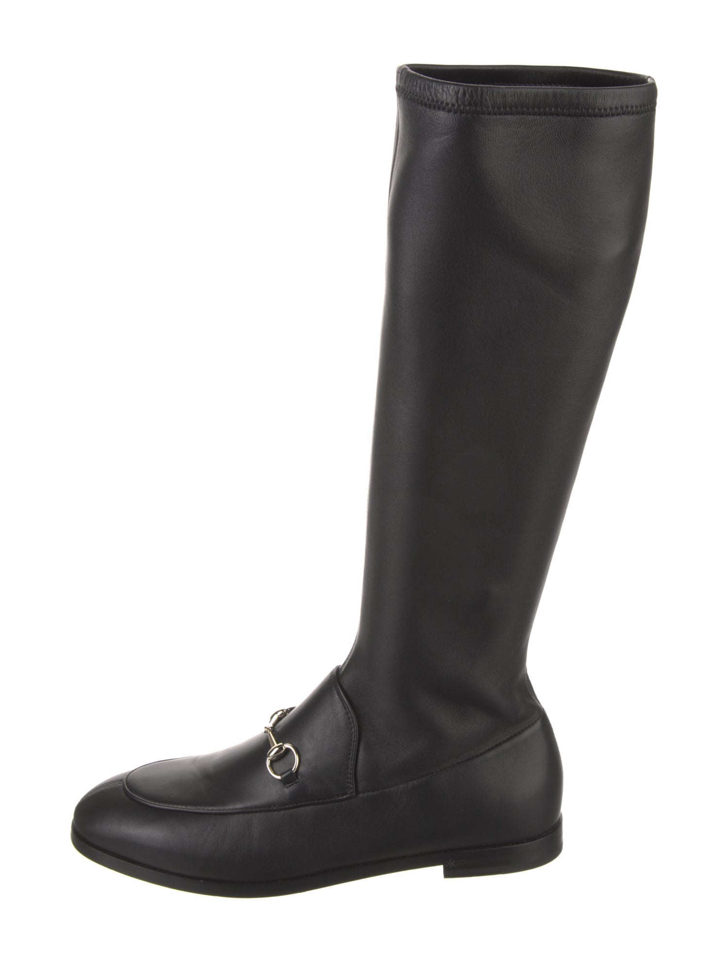 Gucci Leather Riding Boots