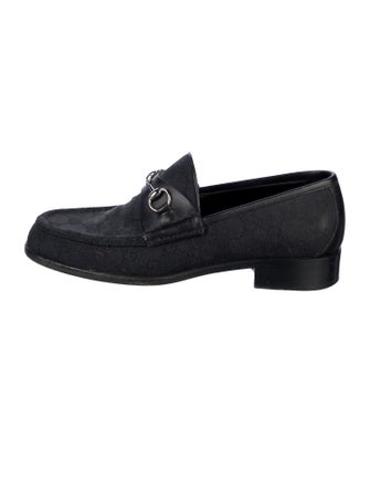 Gucci GG Canvas Canvas Loafers