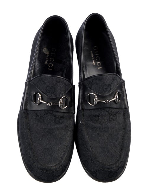 Gucci GG Canvas Canvas Loafers