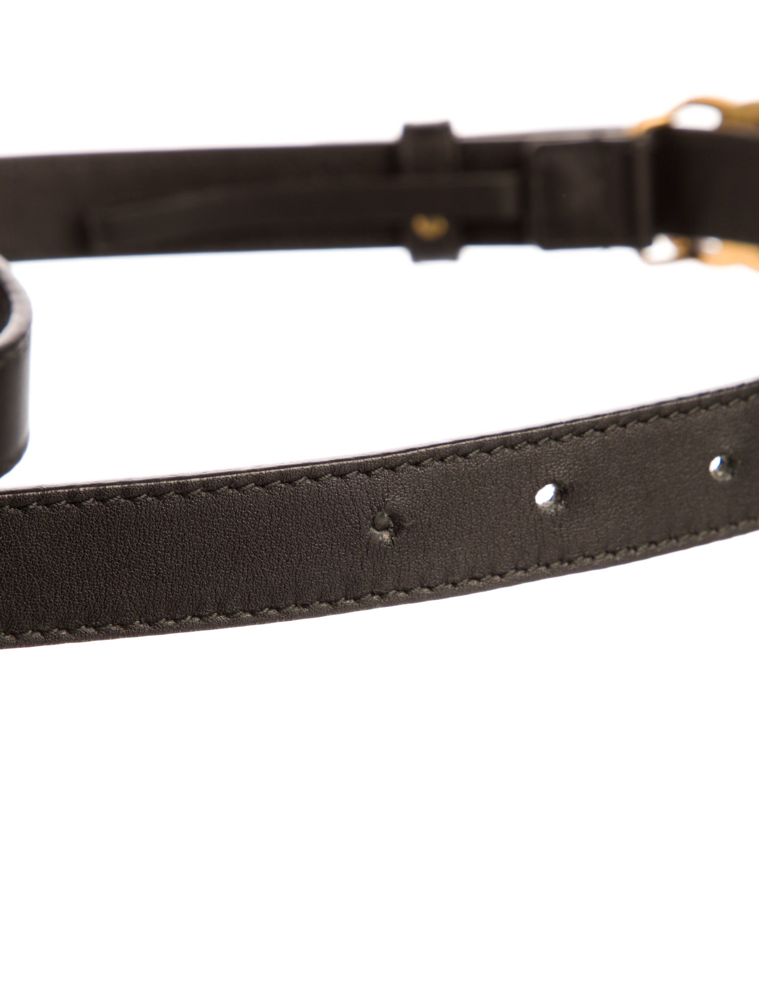 Gucci Double G Logo Leather Belt Kit