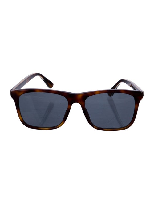 Gucci Interlocking G Logo Square Sunglasses
