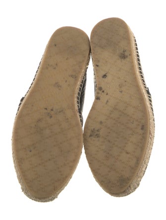 Gucci Microguccissima Pattern Leather Espadrilles