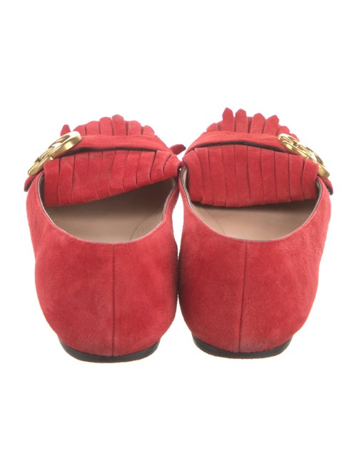 Gucci Interlocking G Logo Suede Loafers