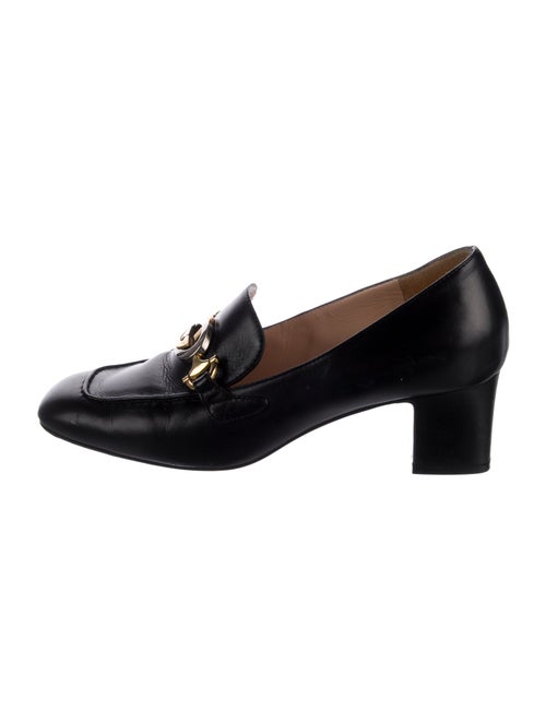 Gucci Interlocking G Horsebit Leather Pumps