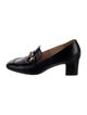 Gucci Interlocking G Horsebit Leather Pumps