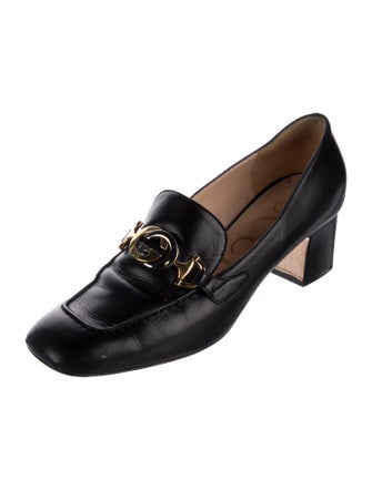 Gucci Interlocking G Horsebit Leather Pumps