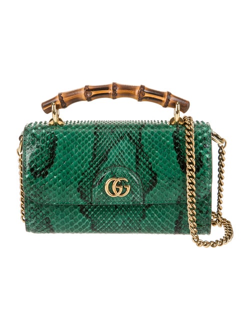 Gucci Python Diana Mini