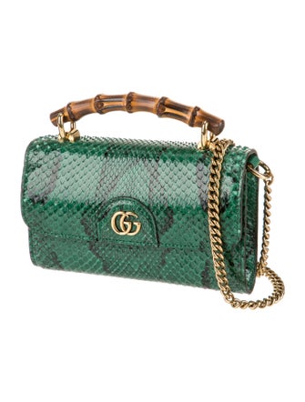 Gucci Python Diana Mini