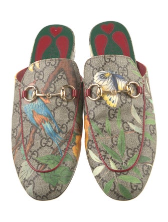 Gucci Printed Mules