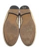 Gucci Horsebit Accent Raffia Loafers