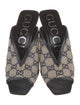 Gucci Leather Printed Slides
