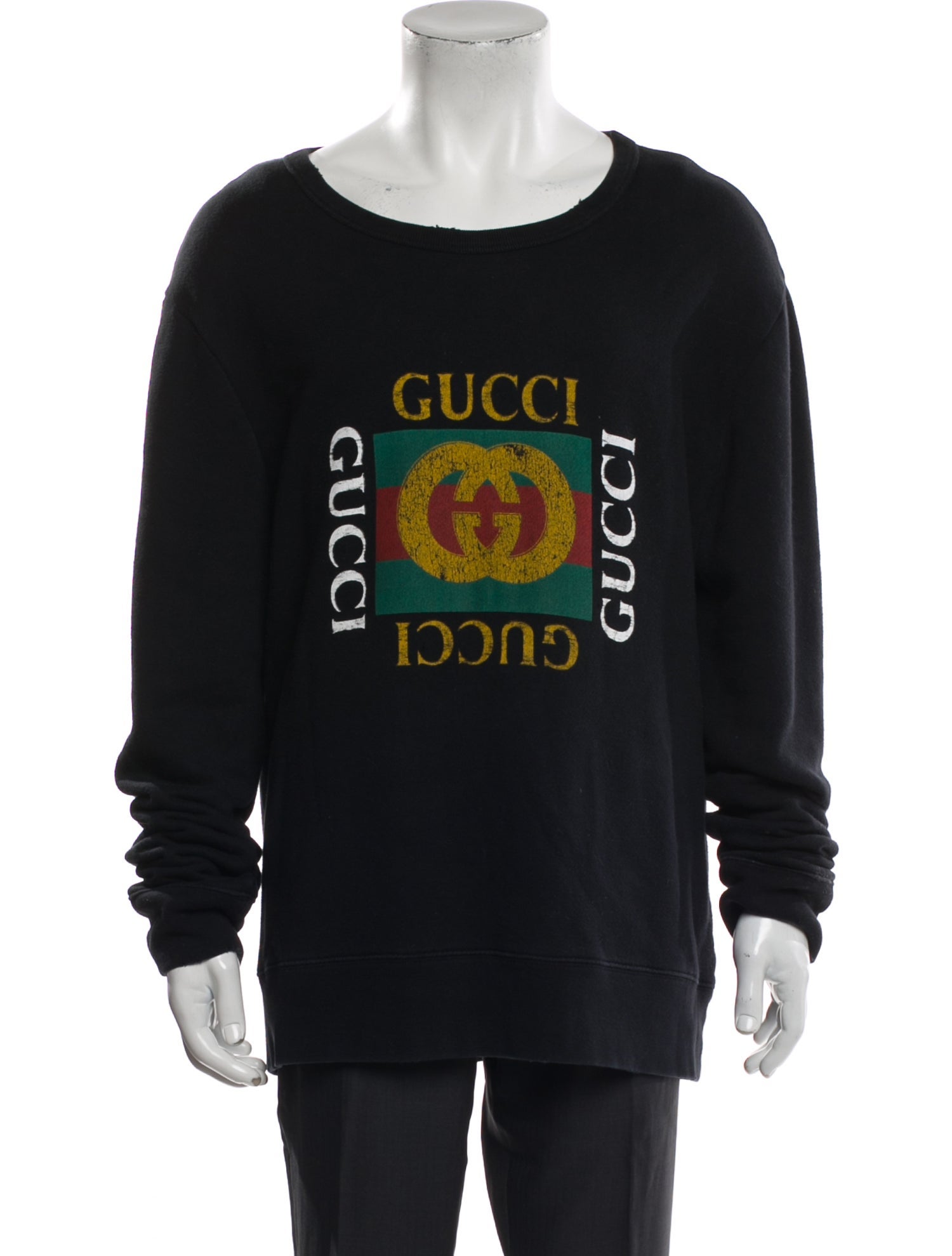 Gucci 2018 Web Accent Pullover