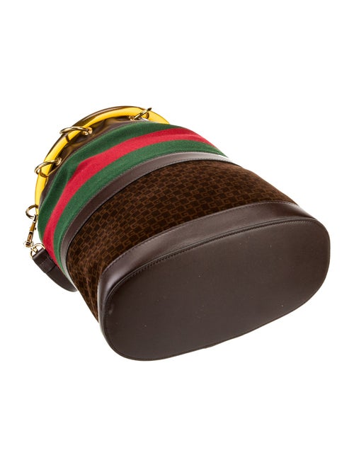 Gucci Web Bucket Bag