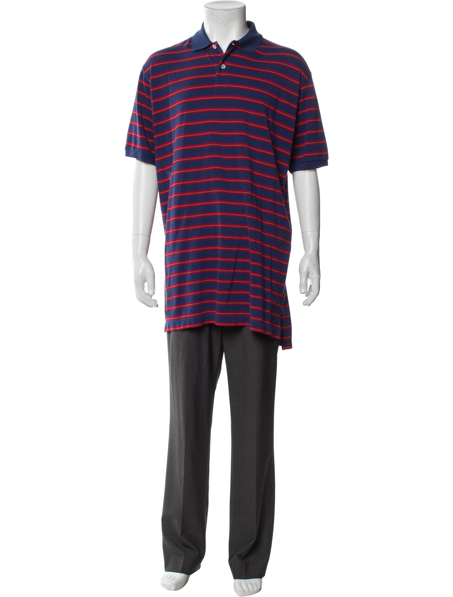 Supreme Croc Velour Zip Polo - Neutrals Polos, Clothing