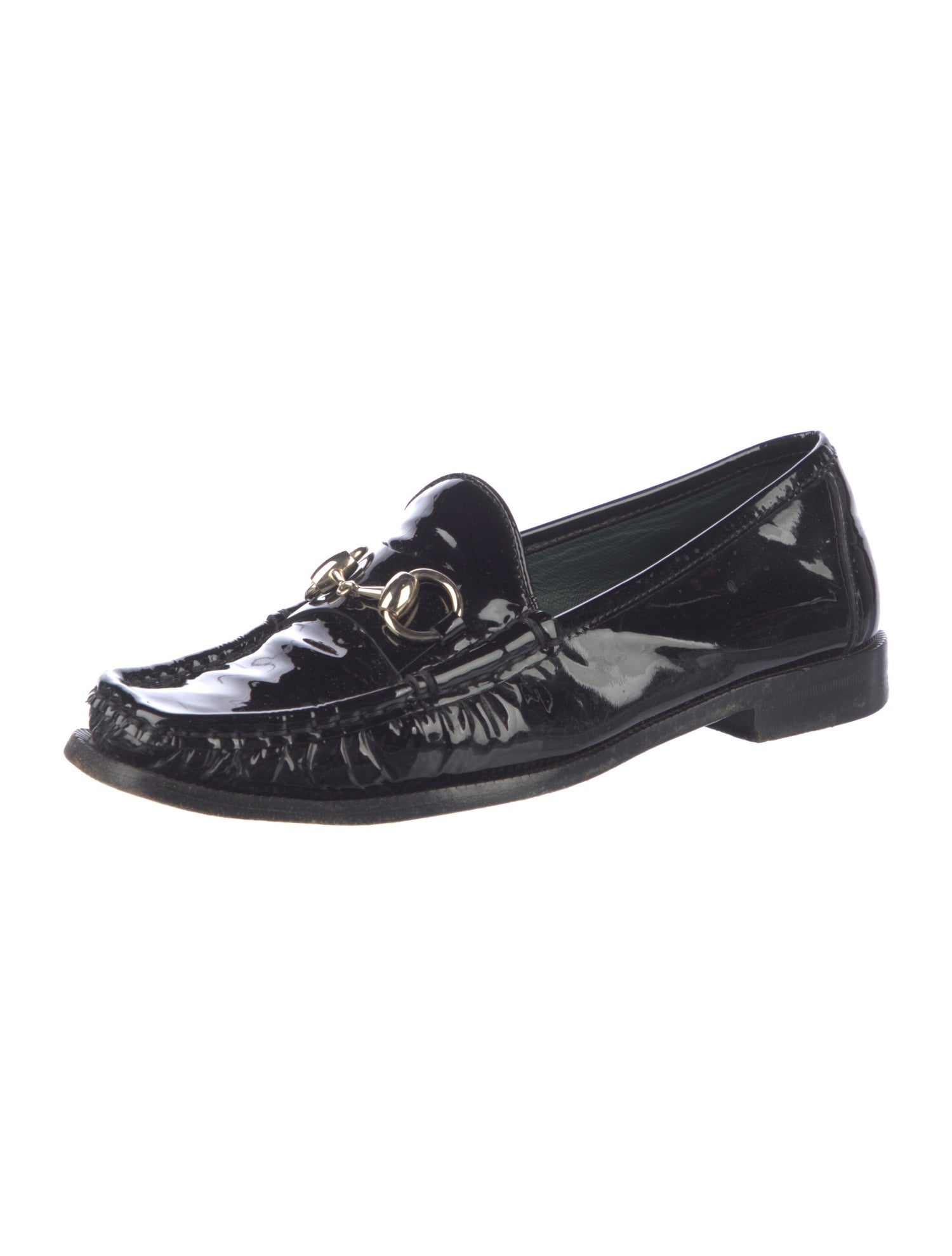 Gucci Patent Leather Loafers