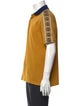Gucci Colorblock Pattern Collar Polo Shirt