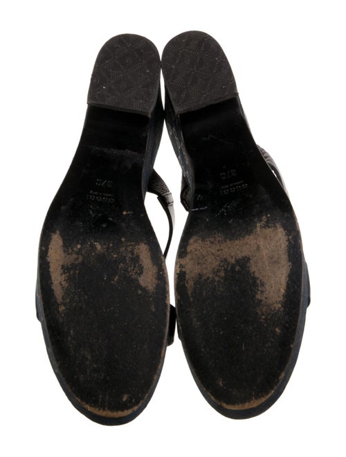 Gucci GG Signature Leather Slides