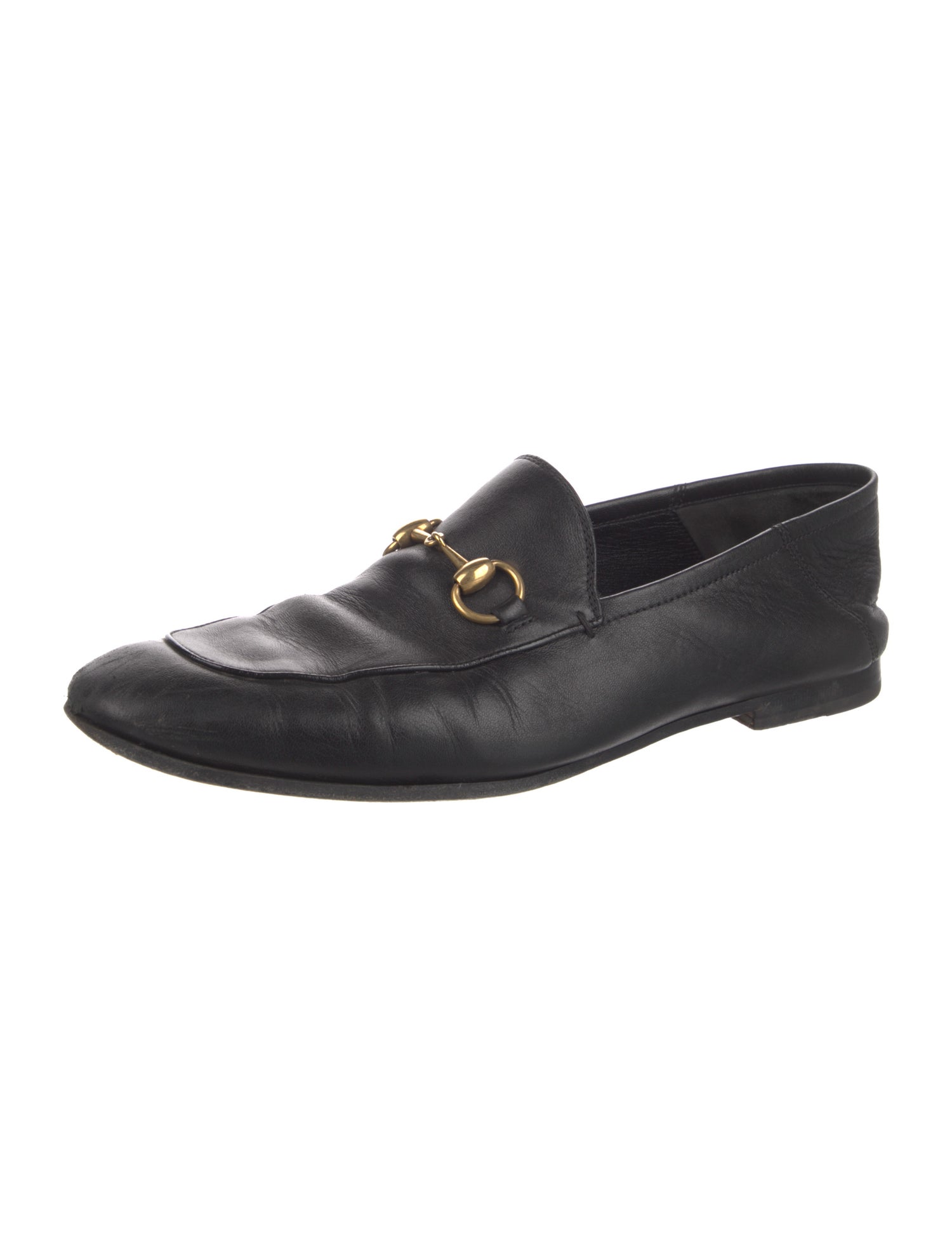 Gucci 1955 Horsebit Accent Leather Loafers