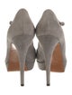 Gucci Suede T-Strap Pumps