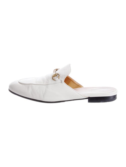 Gucci Horsebit Accent Leather Mules