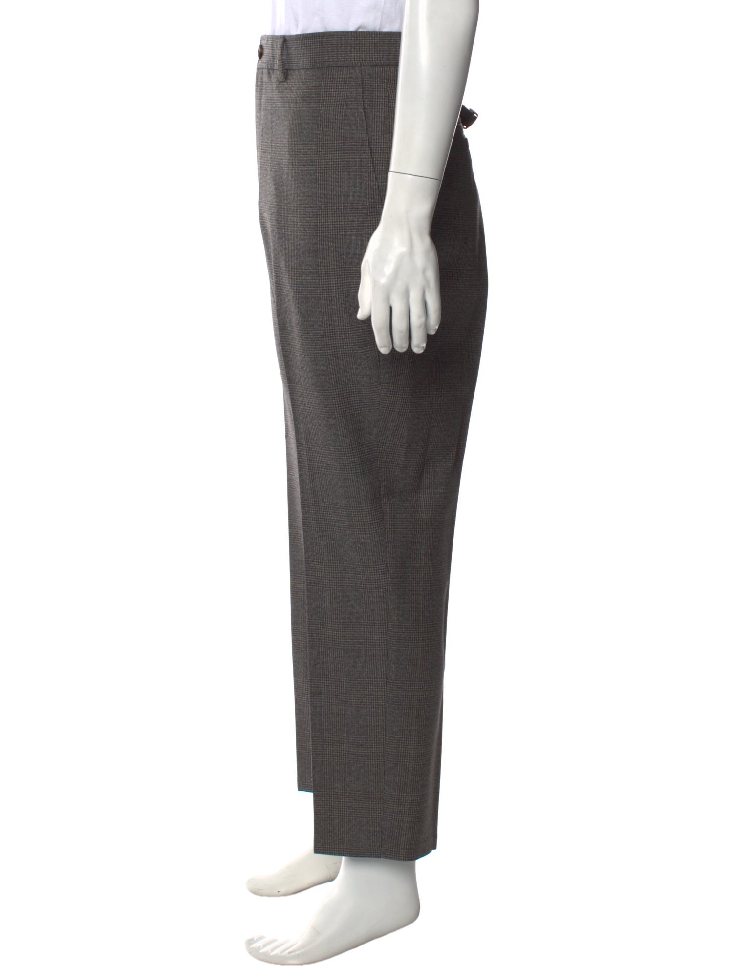 Gucci Web Accent Dress Pants