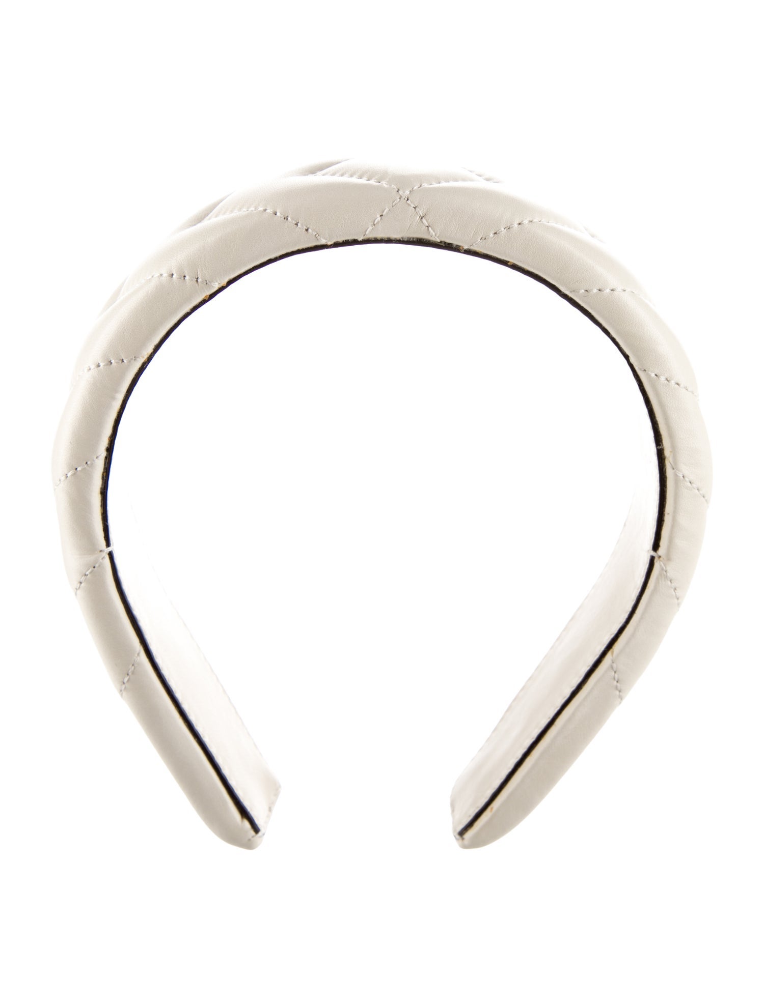 Gucci Leather White Headband