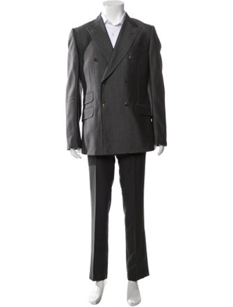 Gucci Horsebit Accent Wool Blazer