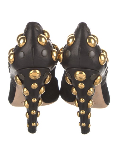 Gucci Babouska Accents Suede Pumps