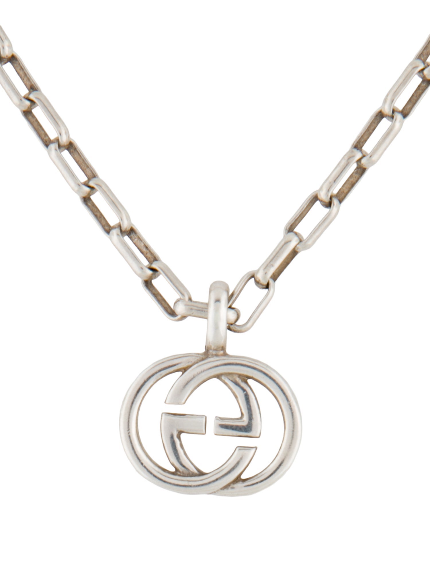 Gucci Interlocking G Pendant Necklace - Pendant Necklace