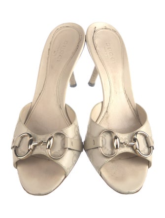 Gucci Leather Slides