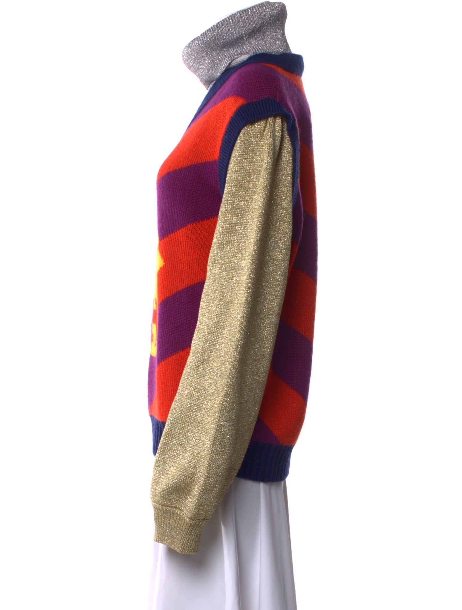 Gucci Wool Printed Sweater w/ Tags