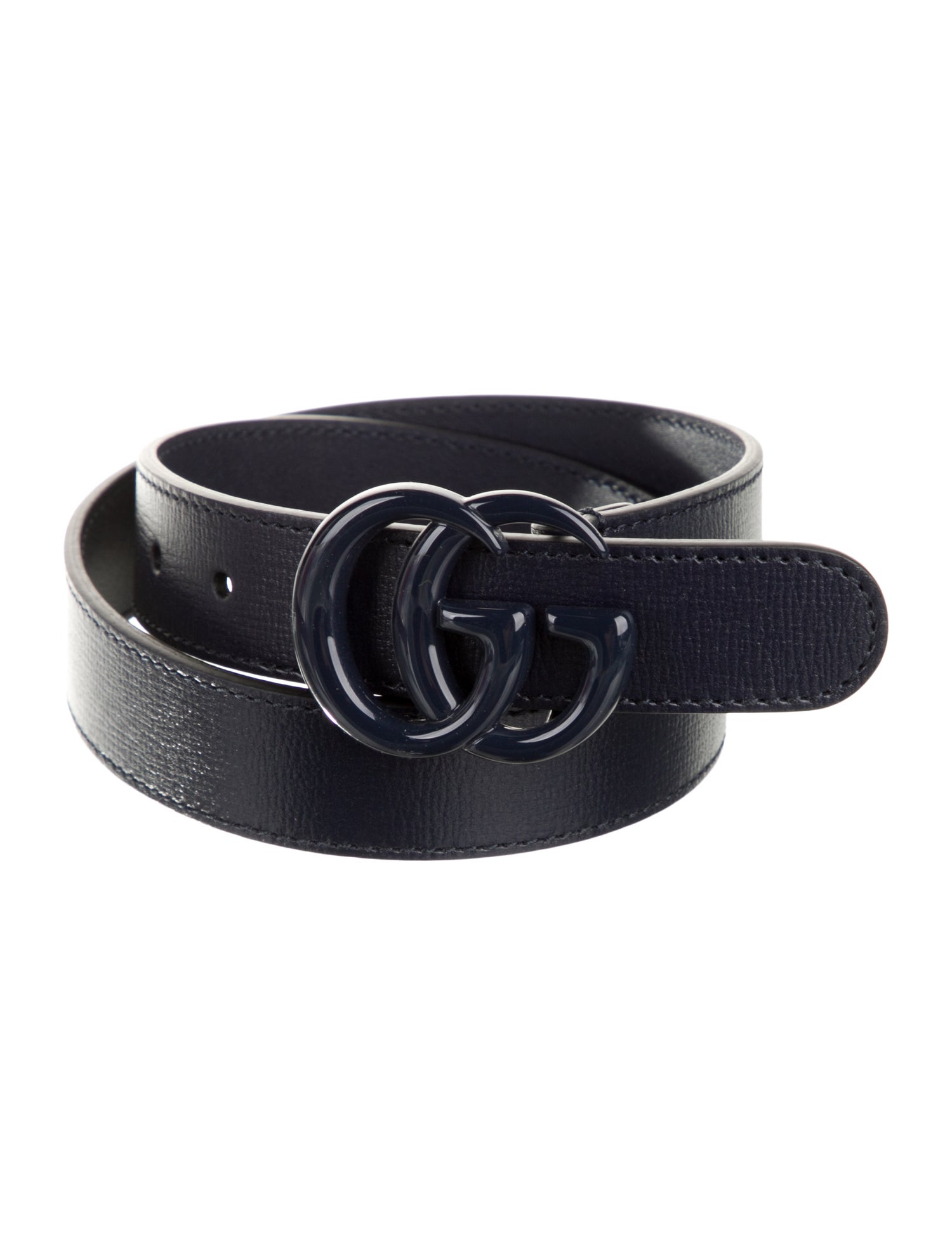 Gucci Kids' GG Leather Belt