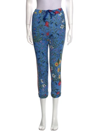 Gucci Floral Print Sweatpants