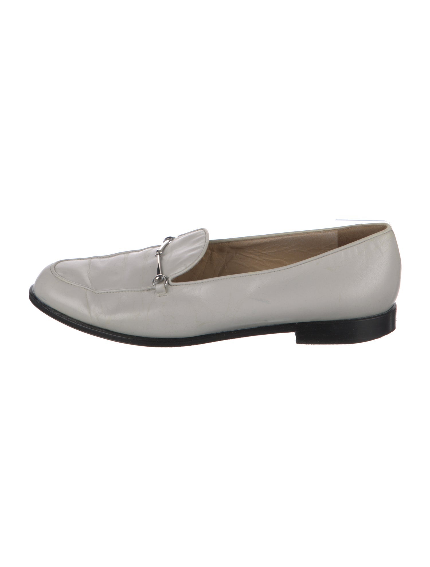 Gucci Horsebit Accent Leather Loafers