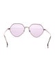 Gucci Aviator Tinted Sunglasses