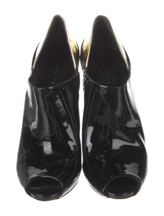 Gucci Patent Leather Mules