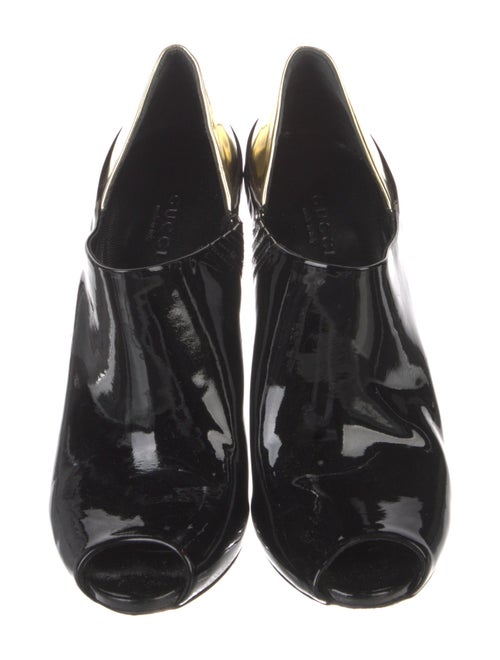 Gucci Patent Leather Mules