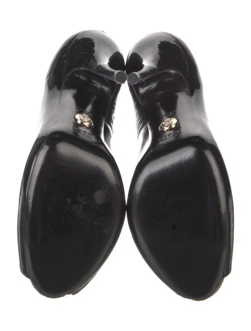 Gucci Patent Leather Mules