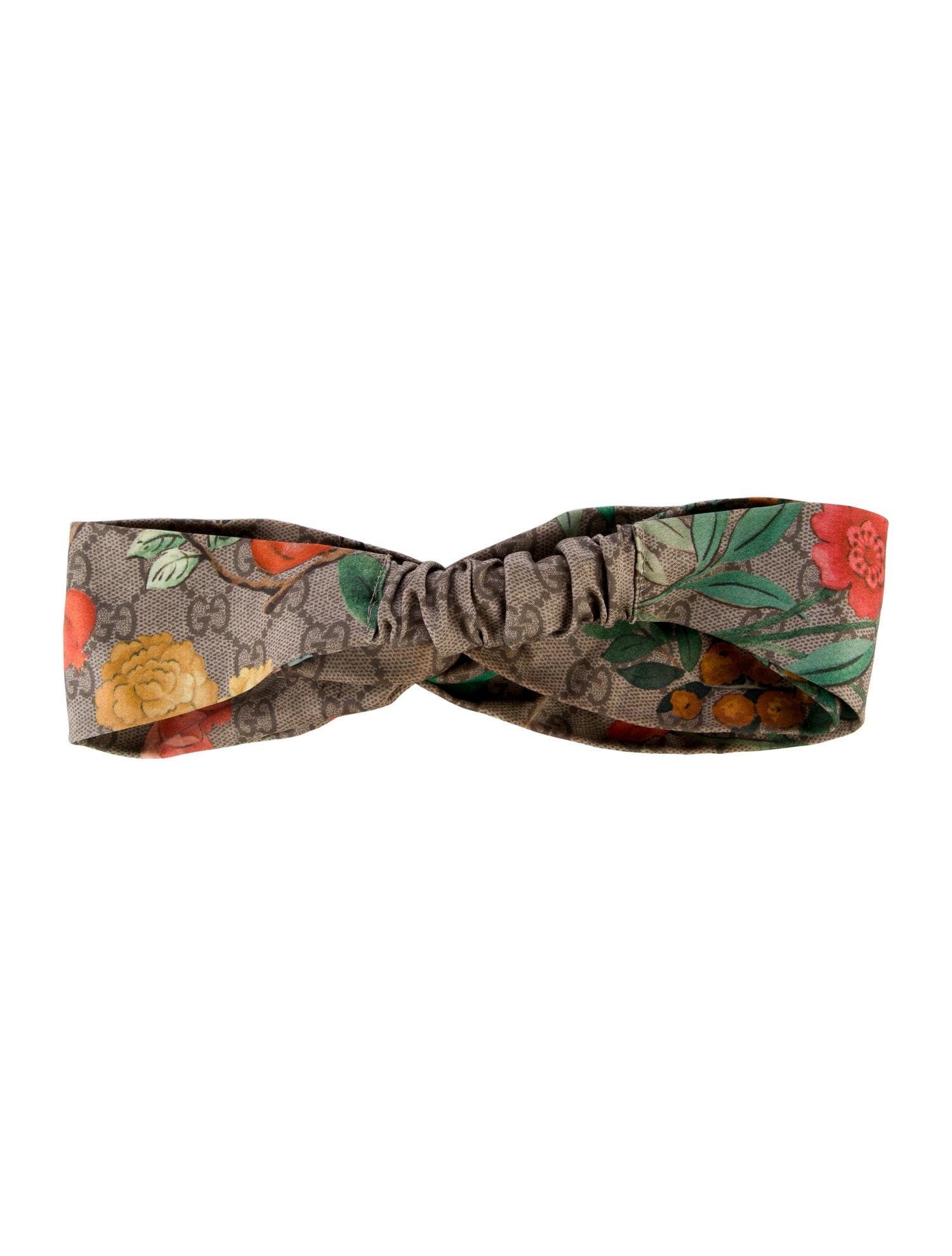 Gucci Silk GG Flora Headband