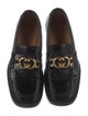 Gucci Interlocking G Logo Leather Loafers