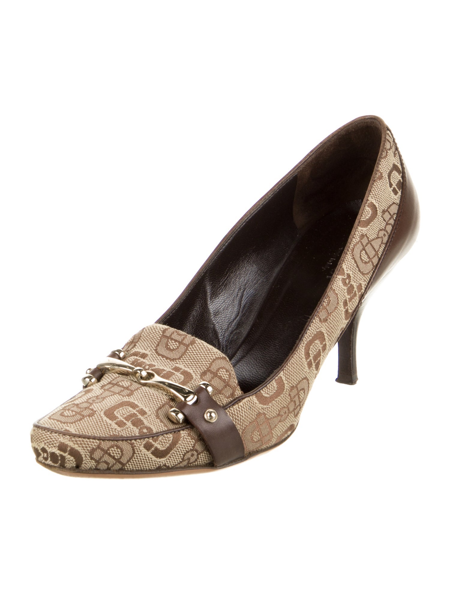 Gucci GG Canvas Canvas Pumps