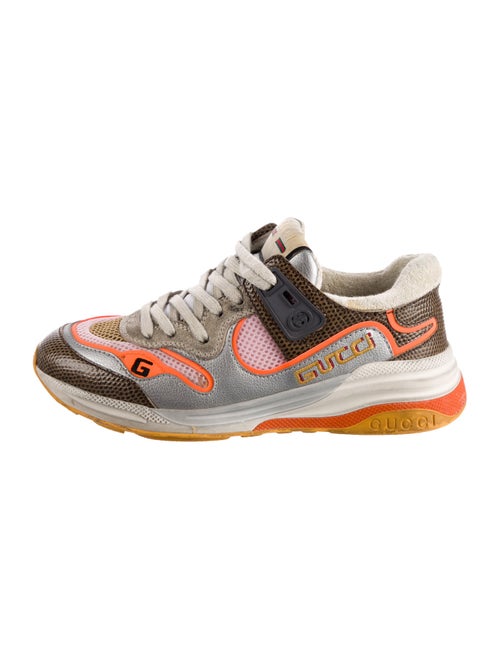 Gucci Interlocking G Logo Suede Sneakers