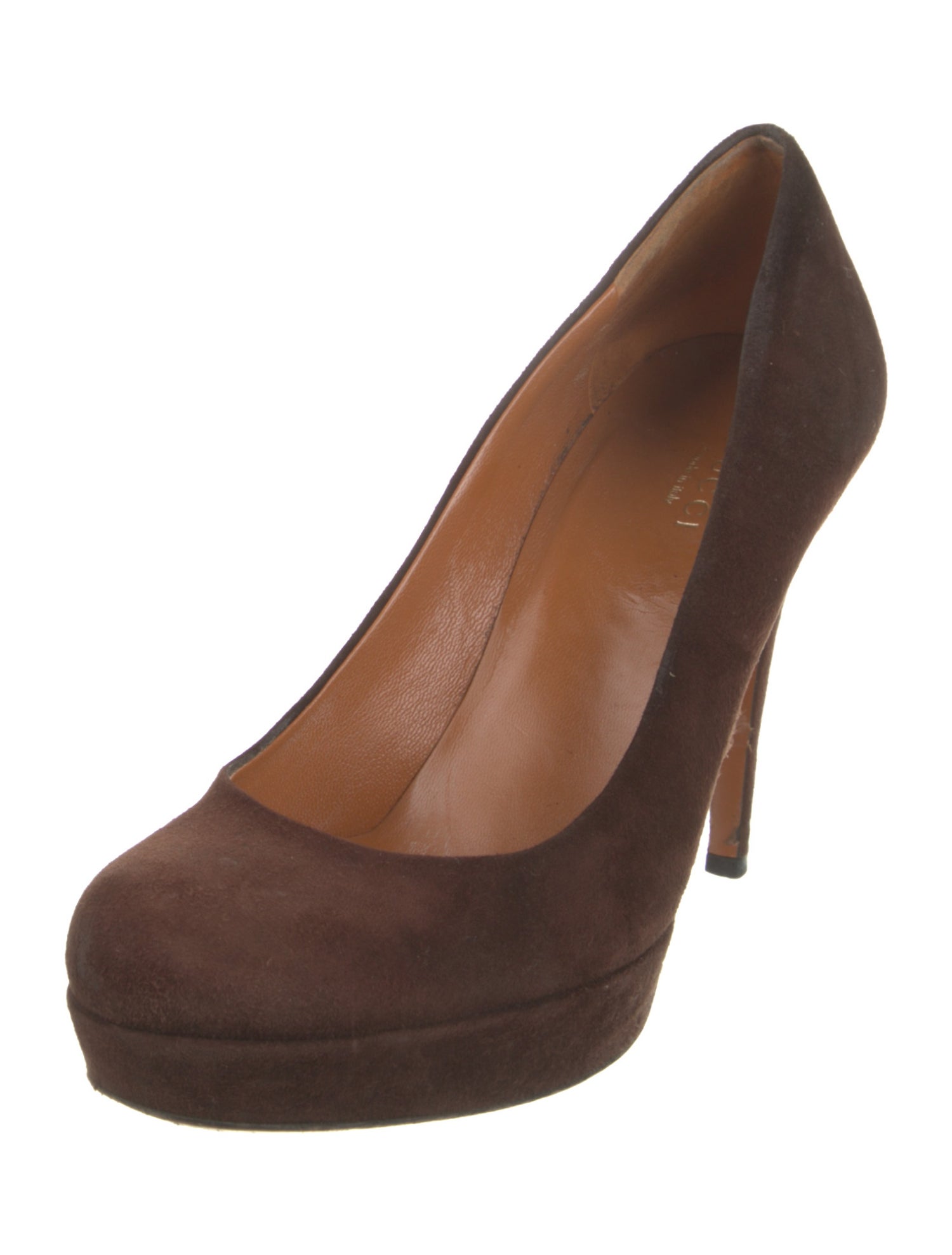 Gucci Suede Pumps