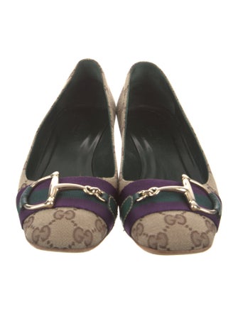 Gucci GG Canvas Canvas Pumps