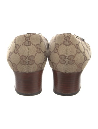 Gucci GG Canvas Canvas Pumps