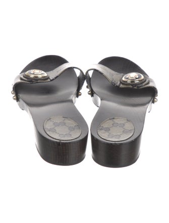 Gucci GG Canvas Canvas Slides