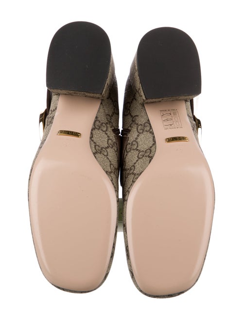 Gucci Horsebit Accent Canvas Boots