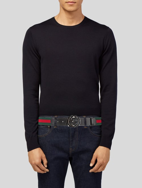 Gucci Canvas Belt Kit