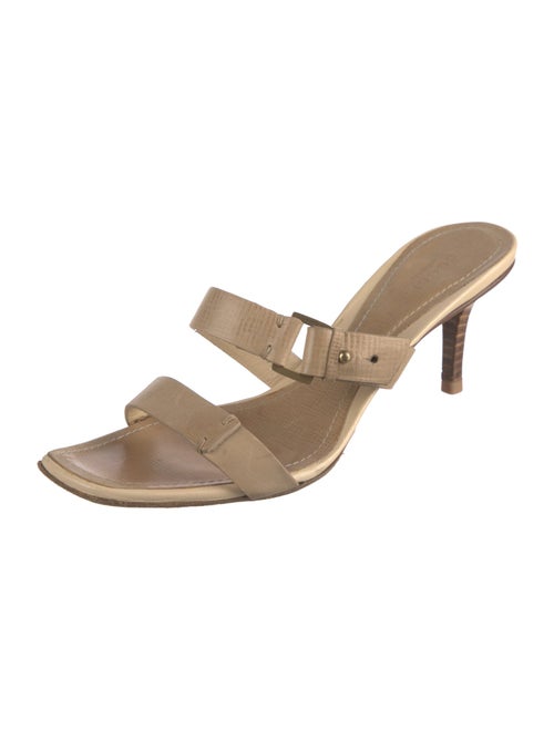 Gucci Leather Slides