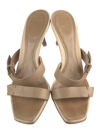 Gucci Leather Slides